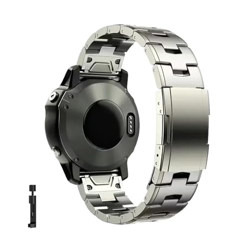 [PLYYQZM] 26mm 22mm �N�C�b�N�t�B�b�g �`�^���X�g���b�v .�ɍ��� Gar min Fenix 8/6/6X/6XPro/7/7X/5/5X/5XPlus/3/Forerunner 945 935 ���^�������[�X�o���h�p�ɓK��(Titan