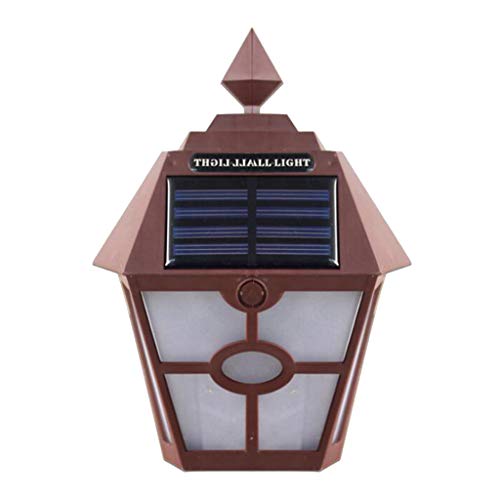 Generic 2pcs Luzes Solares Lâmpadas de Arandela Solares Decorativas Ao Ar Livre