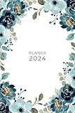 Planer 2024: Eleganter Jahresplaner mit Monats- und Wochenansicht mit täglichen To Do's zum abhaken, extra Seiten für Notizen - erfolgreich ins neue Jahr! - ErfolgReich Planen Vierundzwanzig 