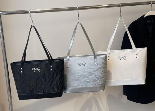 Women's Large Convertible Shoulder Tote Bag Sleek Shoulder Purse Everyday Underarm Bag Casual Handbag2