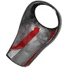 X AUTOHAUX Car Gear Shift Knob Panel Cover Carbon Fiber Pattern Sticker for Mercedes-Benz A/C-Class 2004-2011