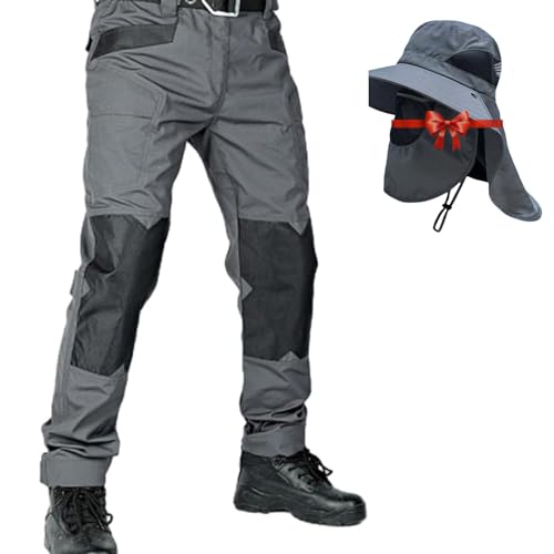 Lespartan Motorcycle Tactical Pants, Le Spartan Motorcycle Tactical Pants, Men's Lightweight Waterproof Ripstop Cargo Pants