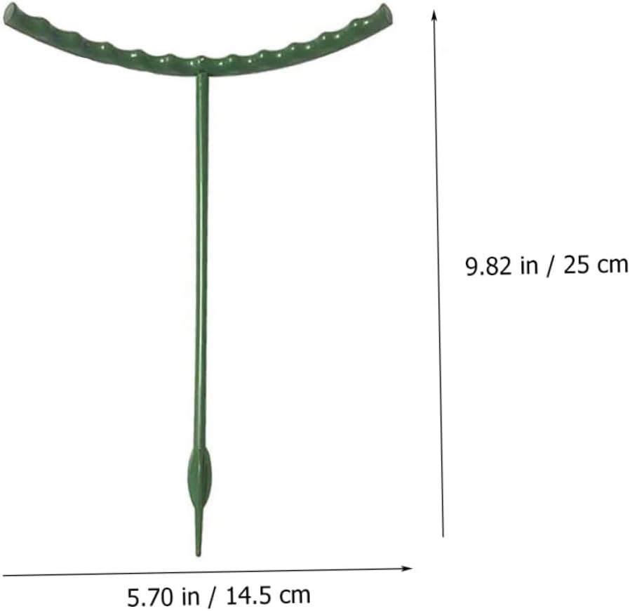 YARNOW 30pcs Plant Climbing Support Stake Garden Trellis for Orchids and Potted Plants for Supporting Vines and Stems Patios Yards and Gardens