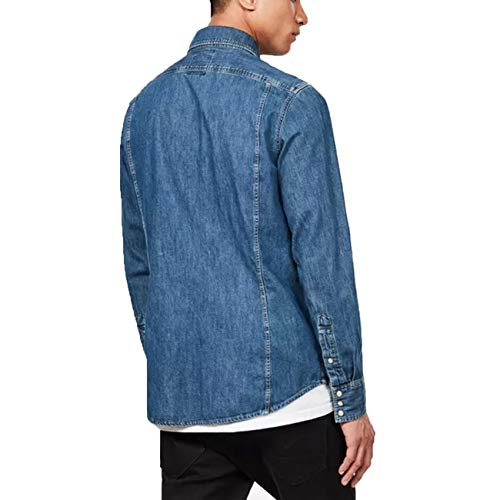 G-STAR RAW 3301 Shirt L/S Camicia in Jeans Uomo