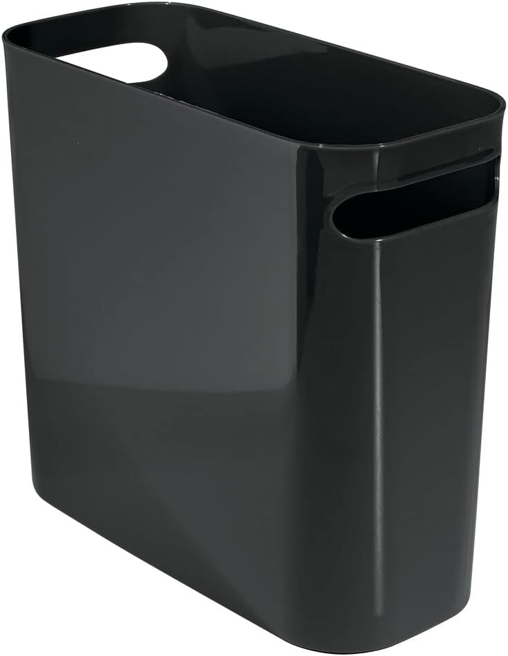 mDesign Bathroom Bin Bedroom Bin & Rubbish Bin For Bedrooms