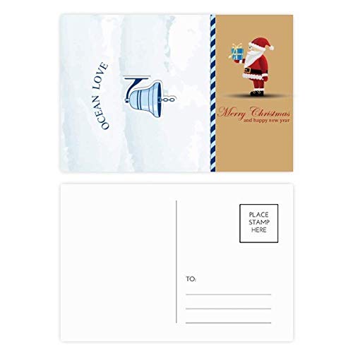 Cartes postales Père Noël Bell Ocean, lot de 20 pour vos voeux