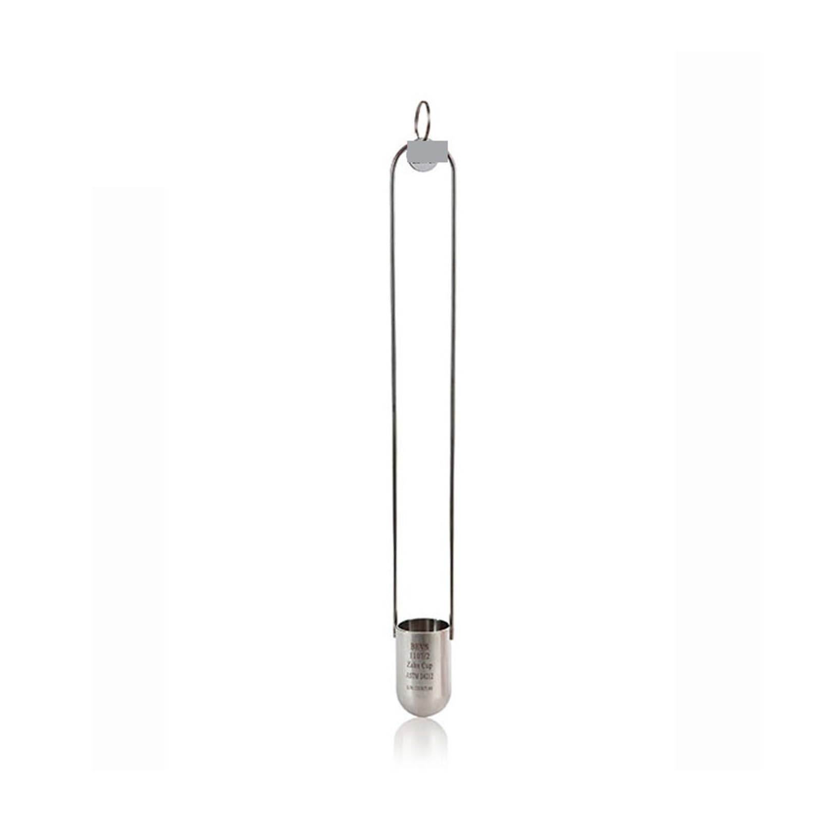 Gqnblvhzupdm Silver Viscometer Viscosity Dip Cups Flow Cup Meter Paint Viscometer Stainless Steel(1107-1)