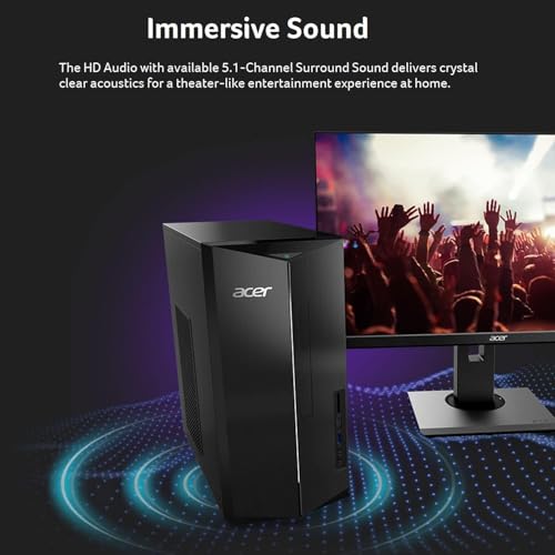 acer Aspire Business Desktop | 14th Gen Intel Core i5-14400 Processor | 16GB DDR5 RAM, 1TB Storage(512GB SSD & 500GB HDD) | WiFi6+Bluetooth5.1 | Keyboard+Mouse | Windows 11 Pro - Image 4