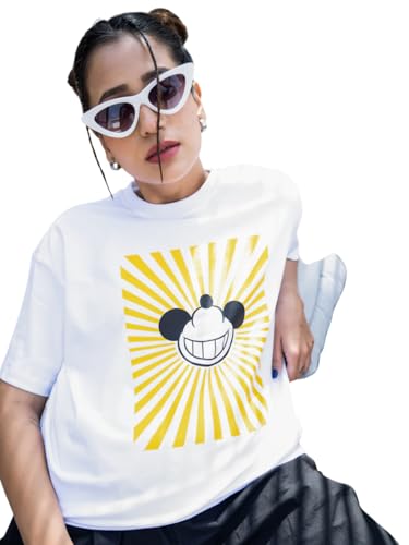 T-shirt pour femme Bon Organik blanc XL pour en finir avec les hauts inconfortables