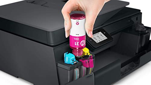 HP Smart Tank Plus 655 Multifunktionsdrucker (Drucker, Scanner, Kopierer, Fax, WLAN, AirPrint, 4-in-1, inklusive Tinte für bis zu 3 Jahre drucken), Schwarz