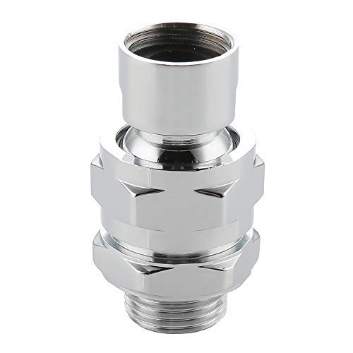 Hoooh Shower Head Swivel Ball Adapter Ball Joint Shower Arm Adapter