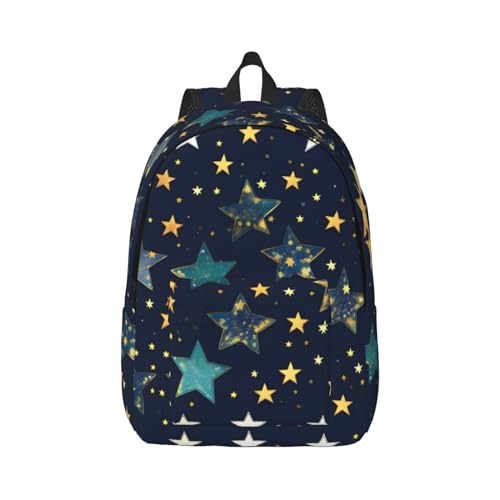 Sac à dos de voyage décontracté pour enseignant universitaire KoNsev Stars S