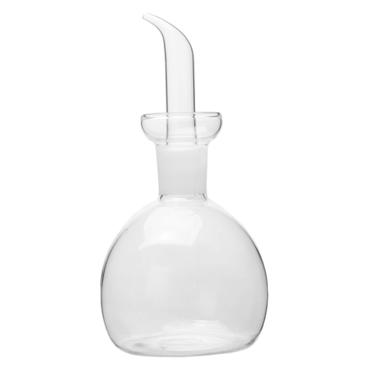 Aceitera para Dispensar Aceite y Vinagre de 500 Ml a Prueba de Fugas de Vidrio Botella Transparente y Funcional Hogar o Restaurante para Cocina