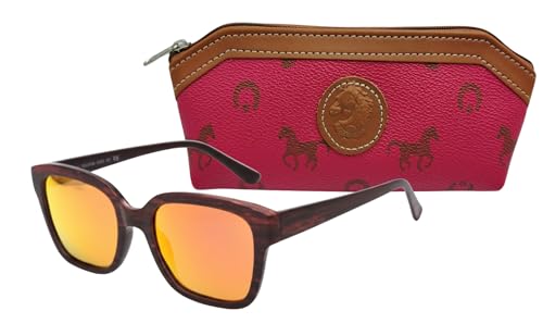 Lunettes de soleil de catégorie 3 Overcast avec leur étui artisanal