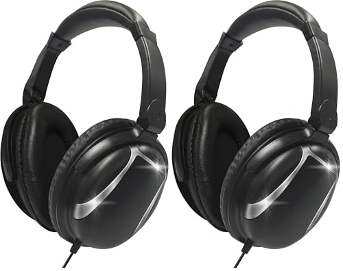 Image of Maxell Bass 13 Headphones,Black (Pack of 2)