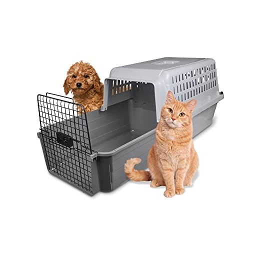 Van Ness Pets Calm Carrier Max with EZ Load Slide Out Drawer, Hard-Sided Travel Crate for Cats and Small Dogs