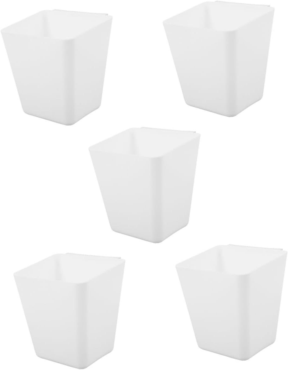 Didiseaon 5pcs Salon Cart Hanging Basket Rolling Cart Storage Bucket Cup Holder for Shopping Sturdy Hanging Organizer Household Storage
