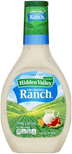 Hidden Valley Original Ranch Salad Dressing & Topping, Gluten Free - 16 Ounce Bottle (Package May Vary)