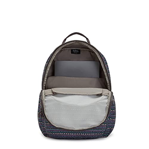 Image of Kipling Women's Seoul 15 inch Laptop Backpack, Durable, Roomy with Padded Shoulder Straps, Built-In Protective Sleeve