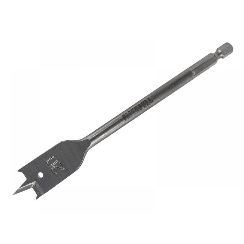 Faithfull 30205012 Flat Bit 20mm Faifb20E from B&Q