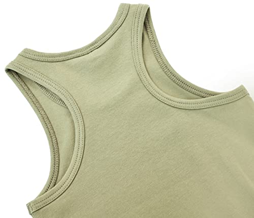 Lilax Meninas Regata Racerback 6 Verde Oliva