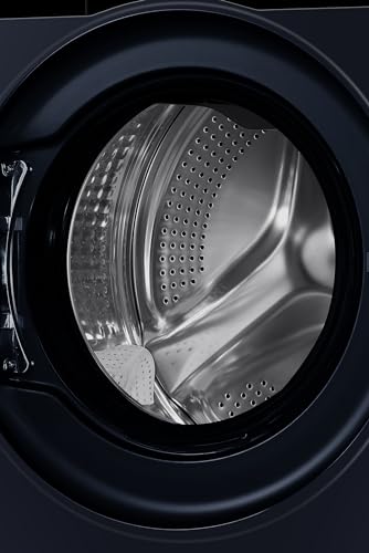 Image of Haier 7 Kg Frontload with 525 Super drum, Refresh, AI DBT and 5 Star rating (HW70-IM12929BK-1)