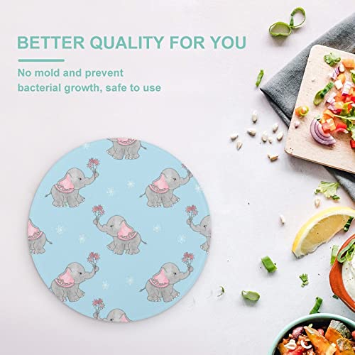 Planches à découper de cuisine éléphant 20 cm compacte et robuste - 6