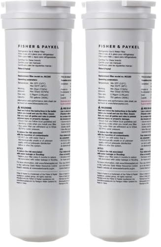 Image of Fisher & Paykel OEM 862285 Refrigerator Water Filter, Pack of 2
