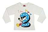 Perfekt für kleine Mickey Maus Fans 2. Geburtstag mit cooler Motiv-Applikation, aktuelle Kollektion, perfektes Freizeit-, oder Schlaf-Outfit