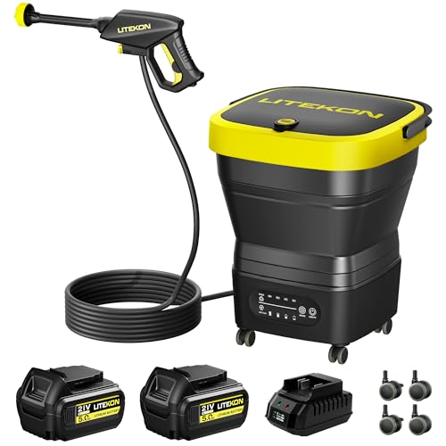 Litekon Portable Cordless Pressure Washer, Max