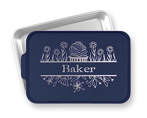 Personalized Cake Pan - Cupcake Flowers Kitchen Monogram Cake Pan - Custom Engraved Cake Pan - Housewarming Gift - Baking Pan - Wedding Gift Personalized Cake Pan - Cupcake Flowers Kitchen Monogram Cake Pan - Custom Engraved Cake Pan - Housewarming Gift - Baking Pan - Wedding Gift