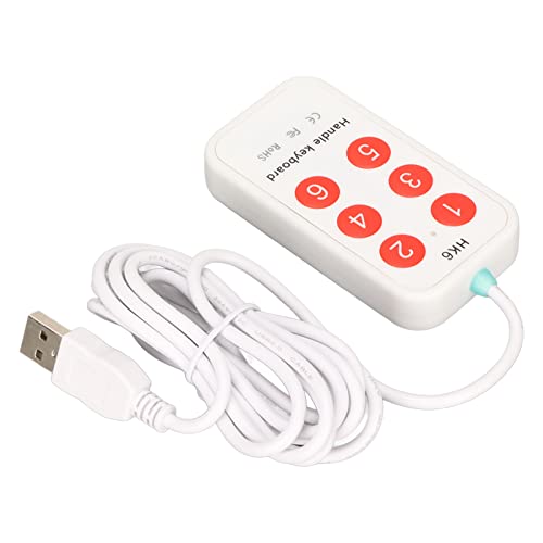 Clavier programmable USB 6 touches pour éviter les erreurs de test usine