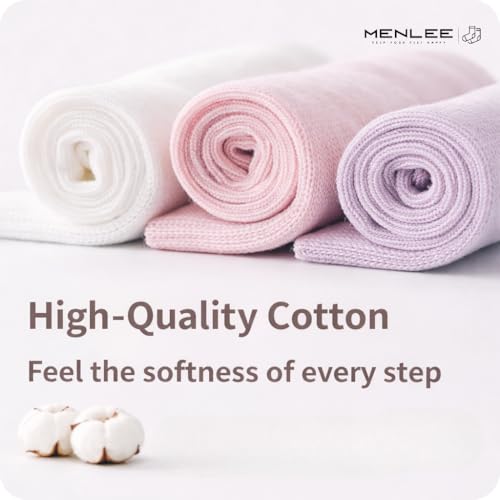 Image of Cotton Socks for Woman | Summer Socks for Women | Women Ankle Length Socks, Soft & Stretchable, Pastel Cute COLOURS, Lightweight Anti-Odor Daily Wear Gym Sports Athletic Socks