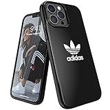 アディダスオリジナルス iPhone 13 Pro Max ケース 6.7インチ アディダス トレフォイル ロゴ ブラック [adidas FW21 for iPhone 13 Pro Max black Trefoil]