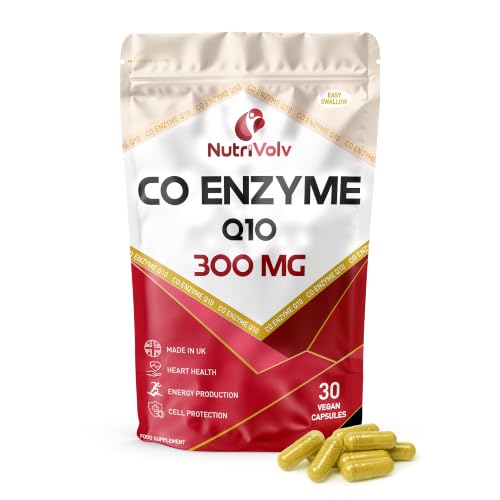 Image of Co Enzyme Q10 300mg Heart & Brain Health Care | High Absorption Promo Pack | 30 Capsules