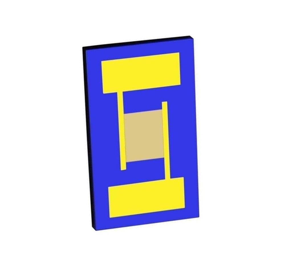 15 Stück 3 μm MEMS-Biosensor-Chip