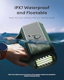 soundcore Boom 2 Głośnik zewnętrzny,80W,Subwoofer, BassUp 2.0, Czas odtwarzania 24 godz,Wodoodporność IPX7, Pływający,Światła RGB,USB-C,Niestandardowy korektor, Bluetooth 5.3 (zielony)