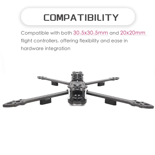 Image of Mark4 FPV Frame 295mm FPV Racing Drone Frame 7inch 3K Carbon Fiber Frame Quadcopter FPV Freestyle Frame with 5mm Arms