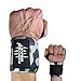 Power Beast Muñequeras Crossfit | Wrist Wraps Elásticas para Pesas, Gym, Fitness, Calistenia, Musculación, Halterofilia | Muñequera Deporte para Hombre y Mujer | 1 Par, Talla única, Longitud: 56 cm