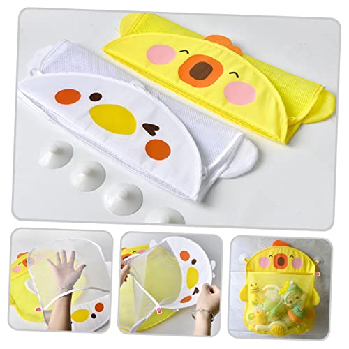 Totority 2 Pçs Brinquedos De Banheiro Bolsa Pendurada De Brinquedos De Banho Brinquedos De Banho Mal