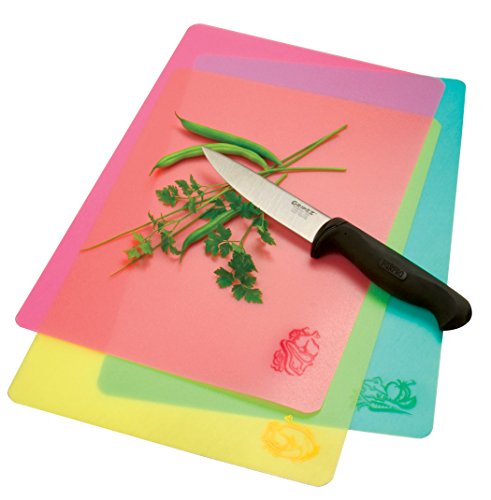Tablas de corte flexibles Norpro, juego de 3 miniatura 1