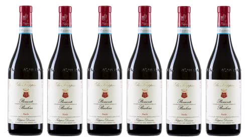 6x 0,75l - 2024er - Elio Filippino - Nuela - Barbera d'Alba D.O.P. - Piemonte - Italien - Rotwein trocken