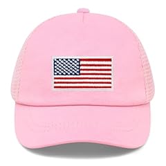 Pink With Red/White/Blue Usa Flag