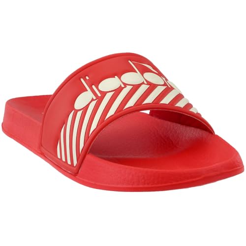 Diadora Mens Serifos 90 Barra Slide Casual Sandals Casual - Red - Size 7.5 D2