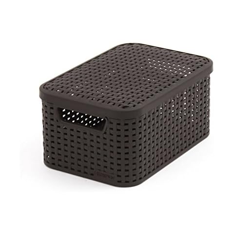 Curver Style 205839 Rattan Look Storage Box Cover