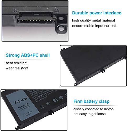 WISTAR 357F9 Laptop Battery for Dell Inspiron 15 7000 Series 7567 Battery - Image 3