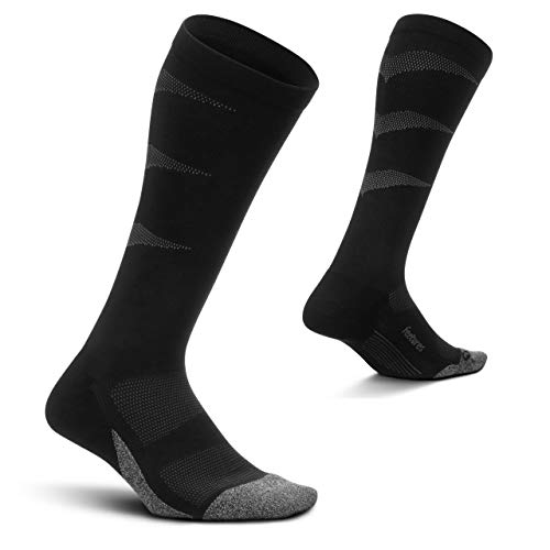Feetures Compression Knee High Socks - Graduated Compression Socks for Women & Men - (1 Pair)