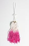 Tiger Claw Sword Tassels (White/Pink)