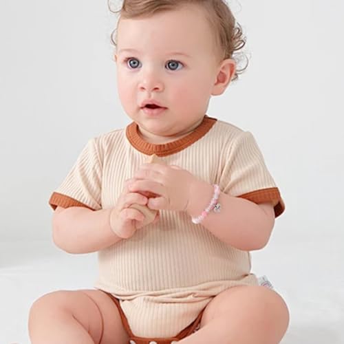 Birthday Bracelets Gifts for 1 2 3 4 5 6 7 8 Year Old Girls, Pink and white crystals Heart Charms Bracelets, Birthday Gifts for Girls Daughter Granddaughter Niece4