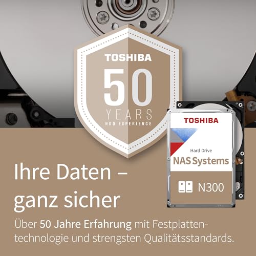 Image of Toshiba 8.9cm (3.5 inch) 4TB SATA3 NAS N300 7200RPM Intern Bulk